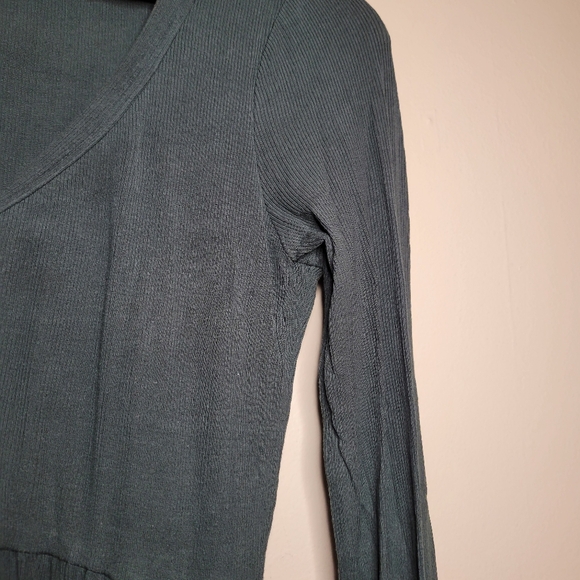 Hatch the Softest Rib Knit Dress in Pine sz 0 - Picture 9 of 9